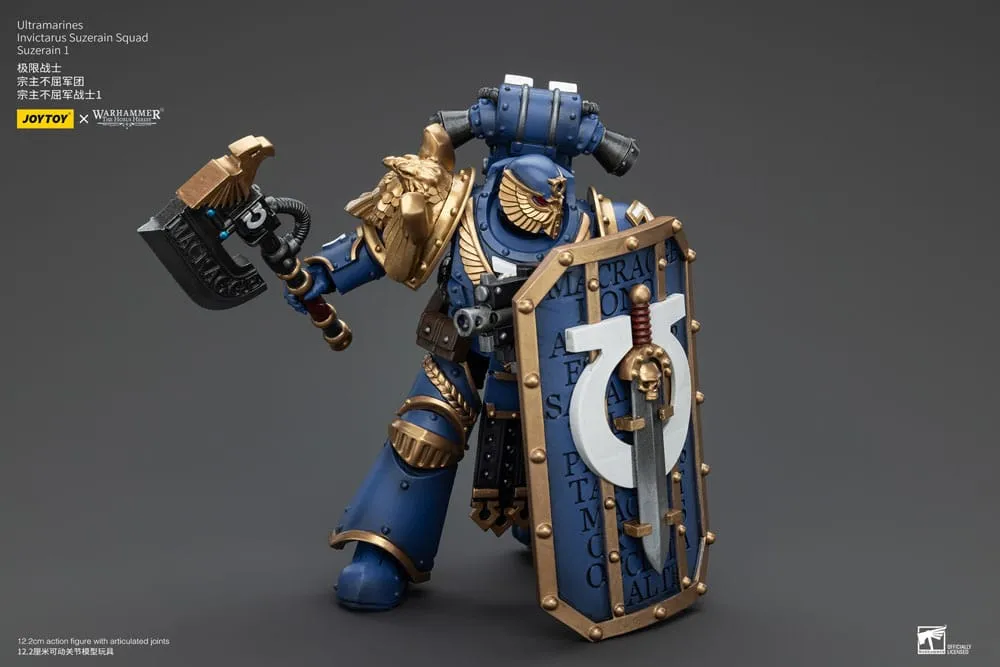 Warhammer The Horus Heresy Action Figure 1/18 Ultramarines Invictarus Suzerain Squad Suzerain 1 12 cm